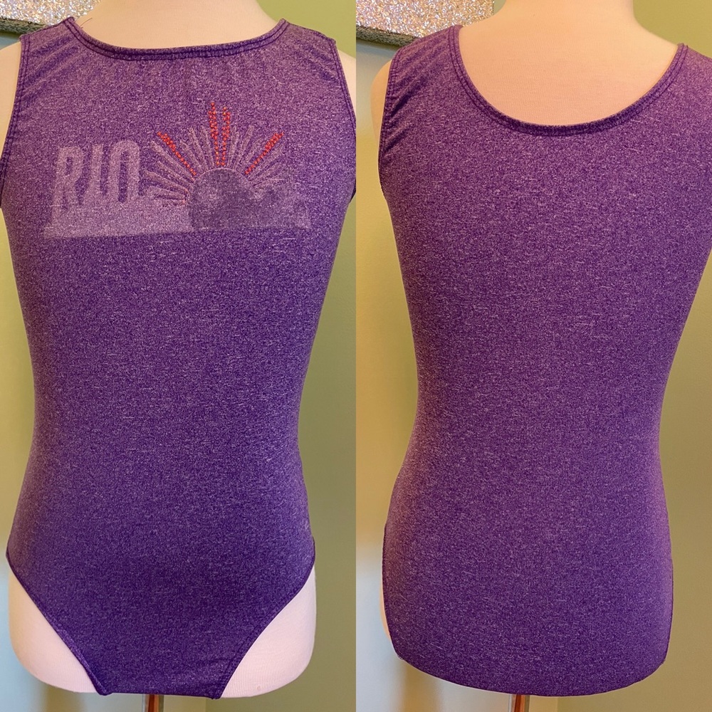 Destira gymnastics leotard, $10